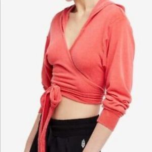 Free People Movement Coral Hoodie Wrap Long Sleeve